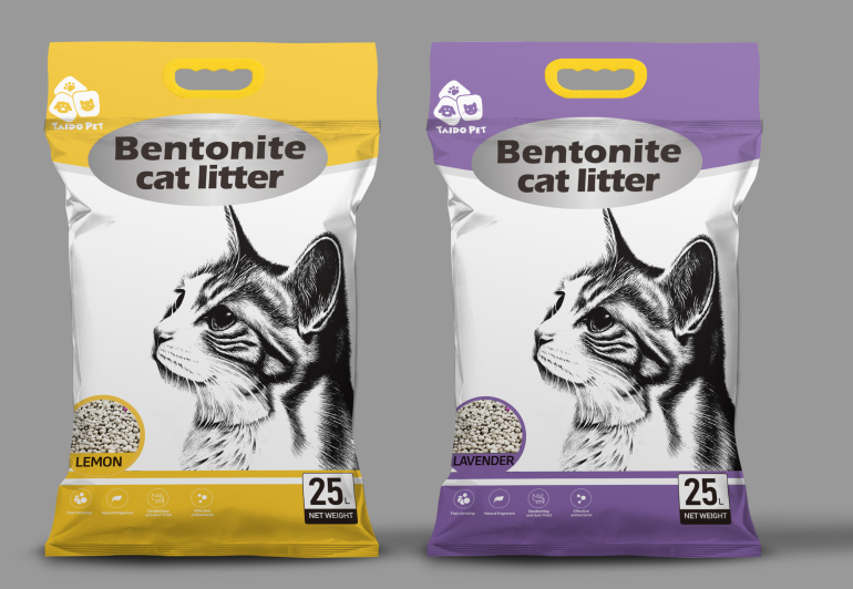 Natural Mineral Sand Bentonite Cat Litter Bulk Clumping Bentonite Clay Cat Sand